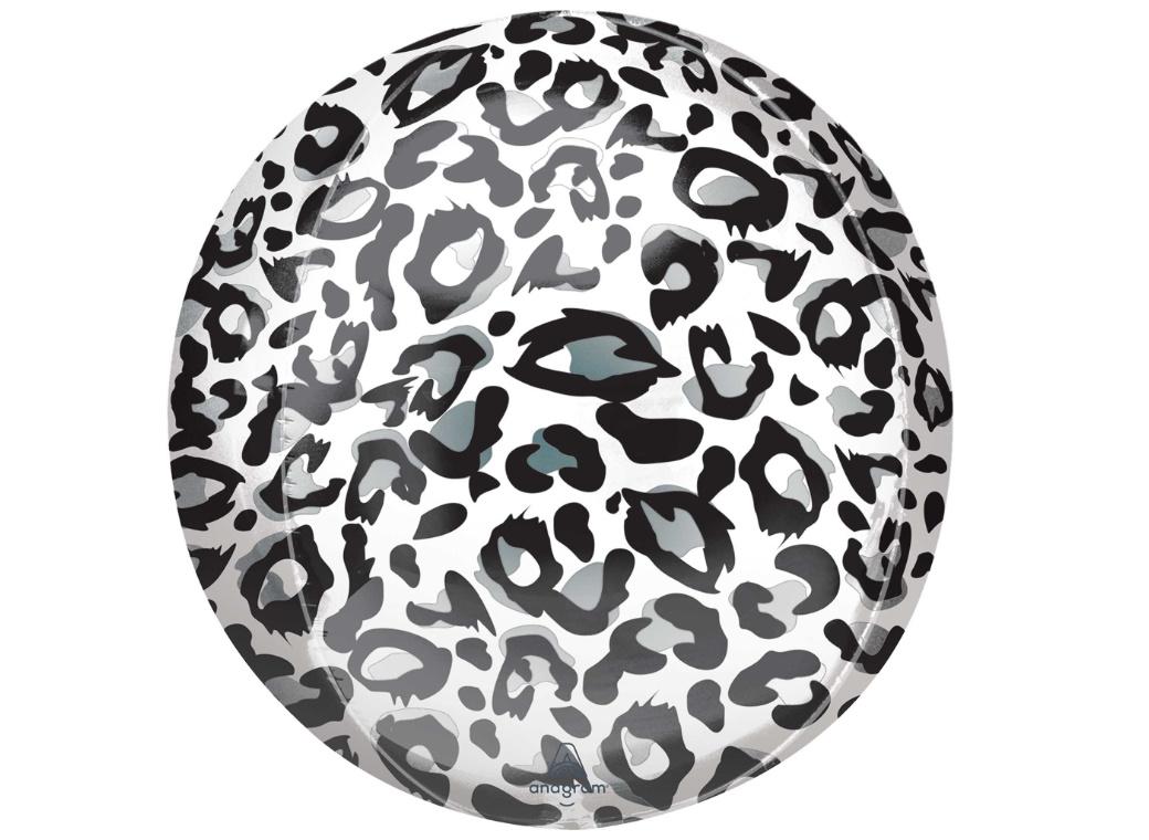 Snow Leopard Orbz Balloon