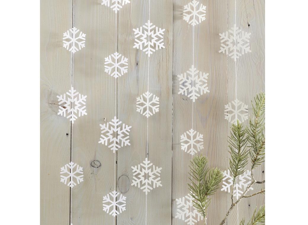 Snowflake Shaped Garland