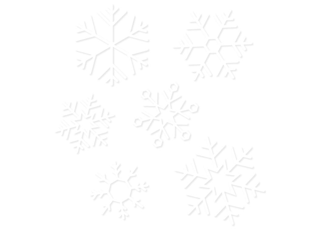 Snowflake Window Decals