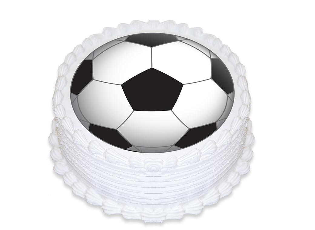 Edible Icing Image - Soccer Round