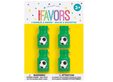 Soccer Bubbles 4pk