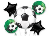 Soccer Foil Balloon Bouquet