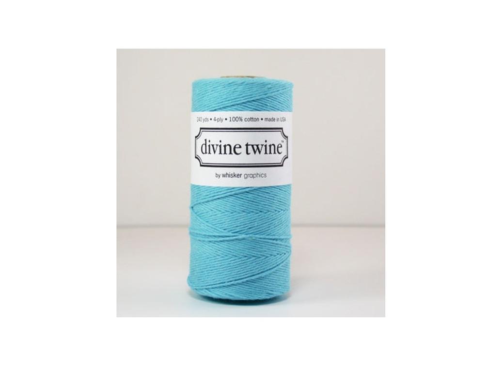 100% Cotton Bakers Twine - Solid Aqua