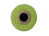 100% Cotton Bakers Twine - Solid Apple Green