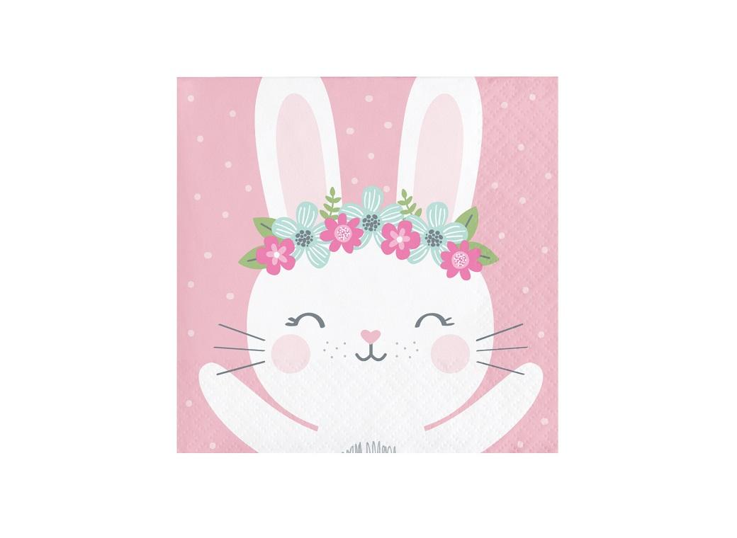 Some Bunny Beverage Napkins 16pk