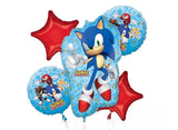 Sonic the Hedgehog Foil Balloon Bouquet