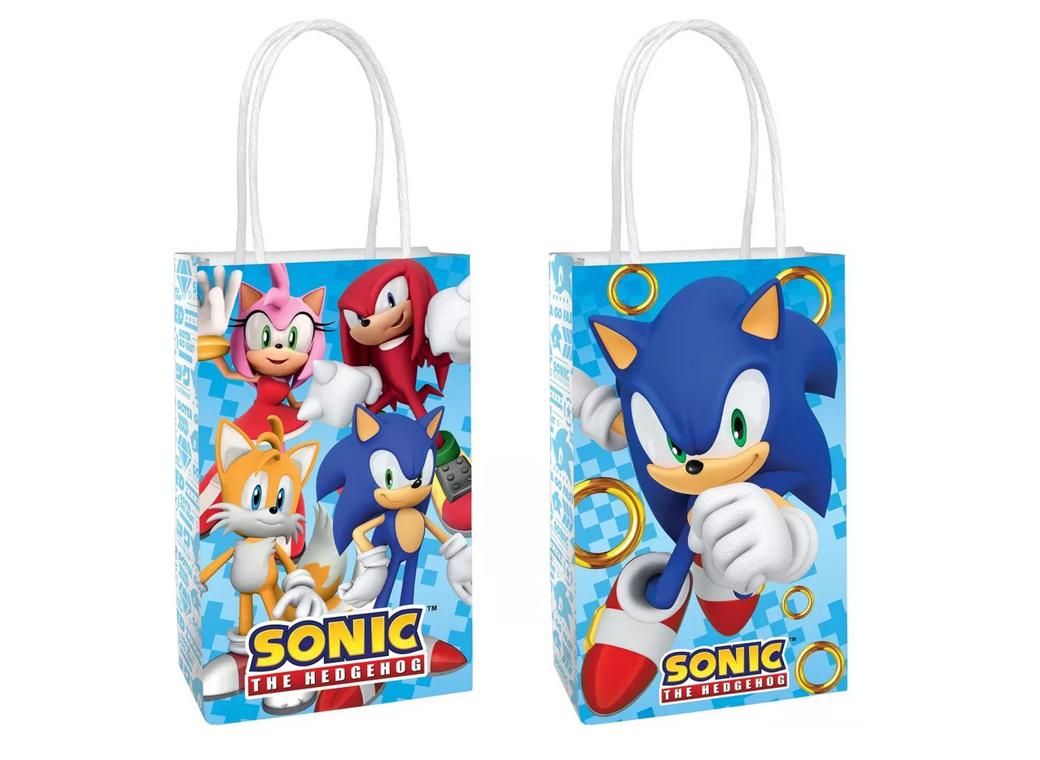 Sonic the Hedgehog Paper Treat Bags 8pk