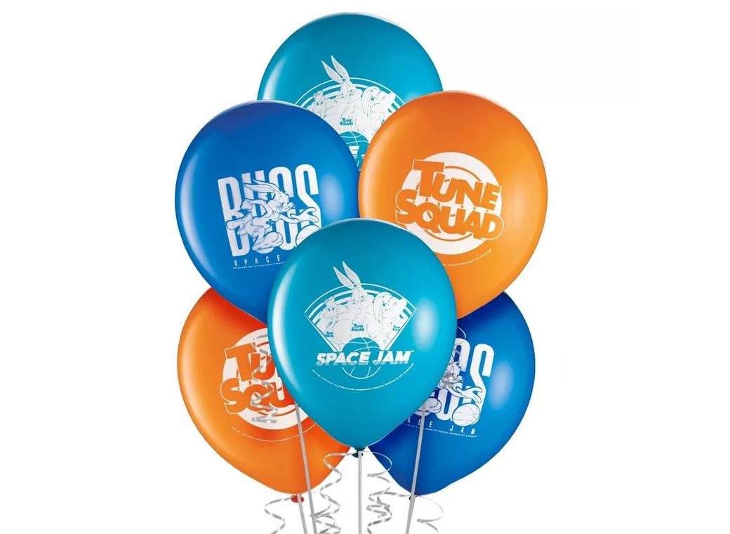 Space Jam Balloons 6pk