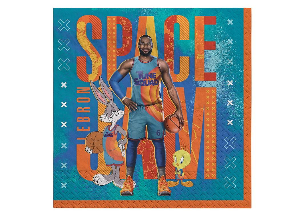 Space Jam Lunch Napkins 16pk