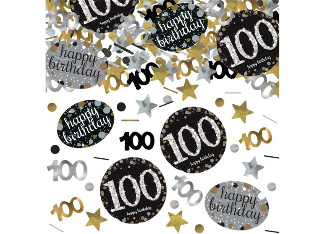 Sparkling Celebration Confetti Scatters - 100th