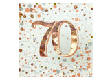 Sparkling Fizz 70th Napkins 16pk