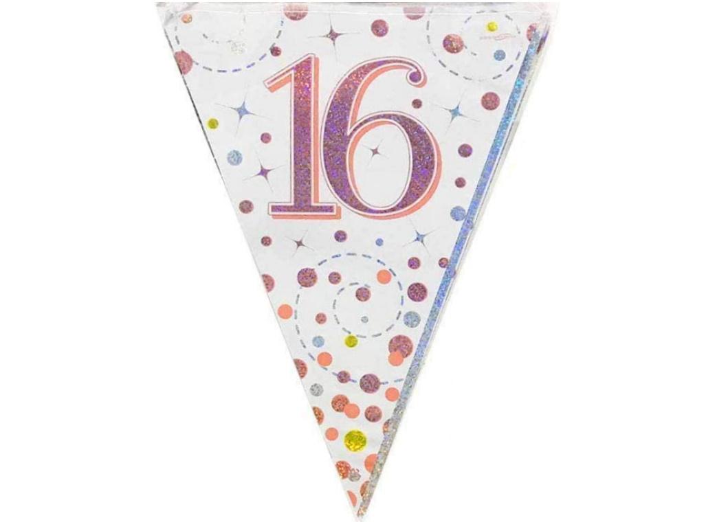 Sparkling Fizz Bunting Flags - 16