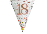 Sparkling Fizz Bunting Flags - 18