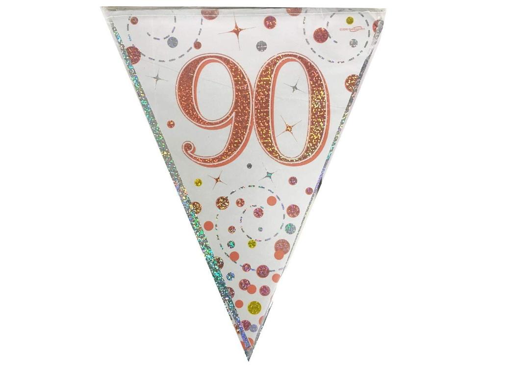 Sparkling Fizz Bunting Flags - 90