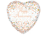 Sparkling Fizz Happy Anniversary Foil Balloon