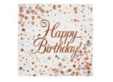 Sparkling Fizz Happy Birthday Napkins 16pk