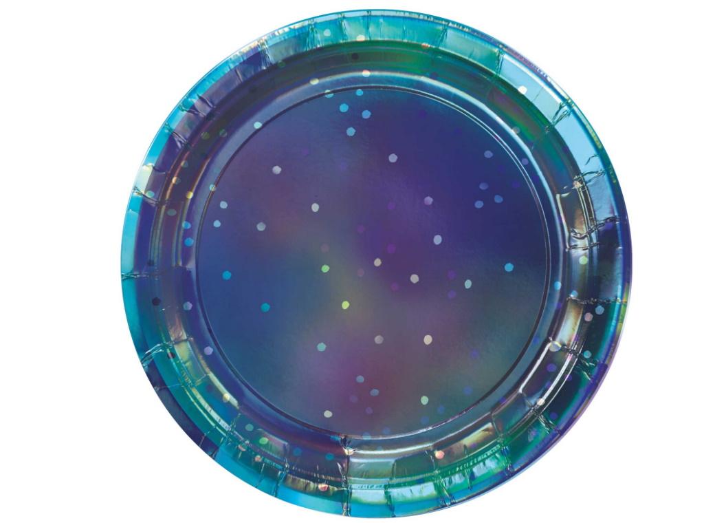 Sparkling Sapphire Dinner Plates 8pk