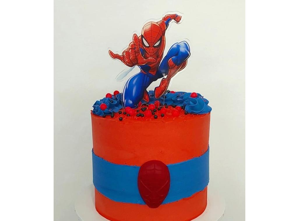 Spiderman Webbed Wonder Acrylic Cake Topper