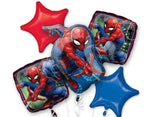 Spiderman Foil Balloon Bouquet