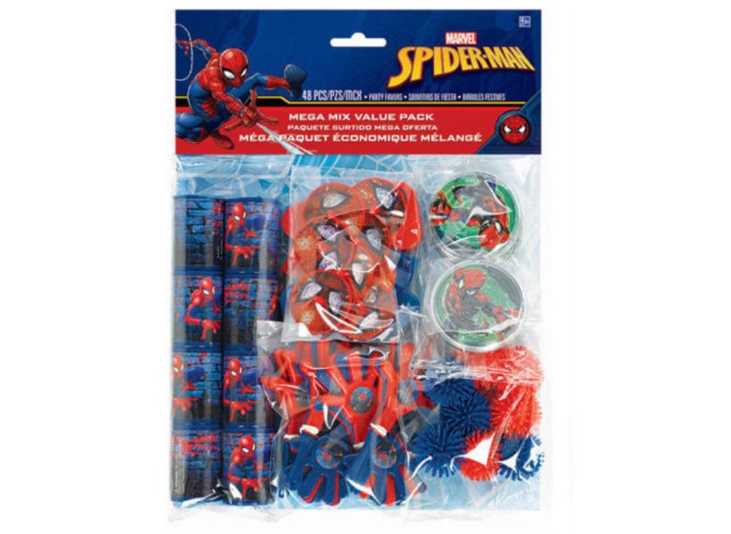 Spiderman Favour Pack 48pce