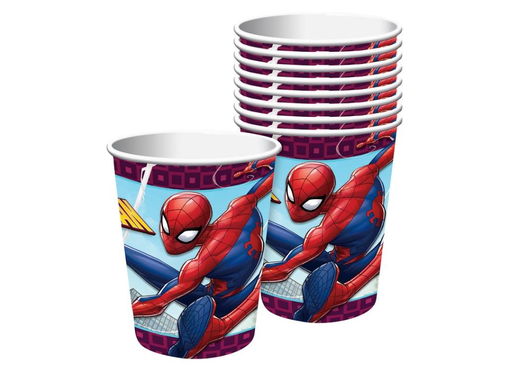 Spiderman Cups 8pk