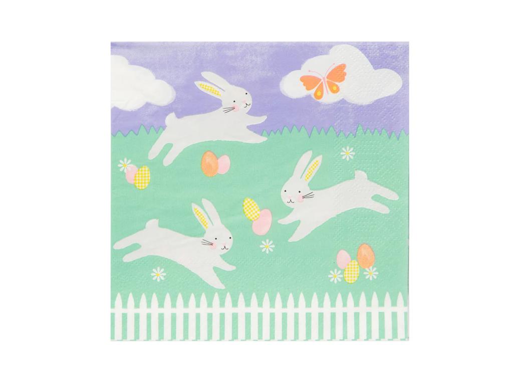 Spring Bunny Napkins 20pk