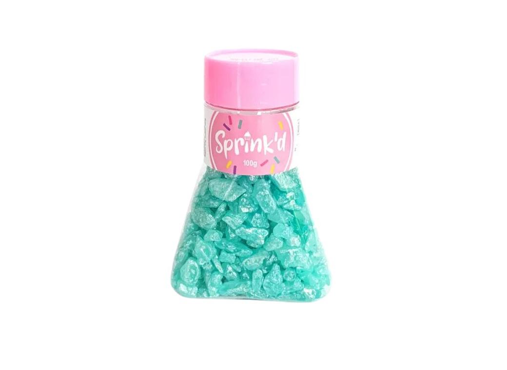 Sprink'd Geode Rocks - Teal