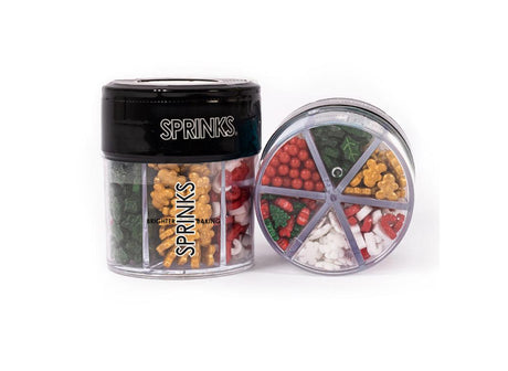 Sprinks 6 Cell Sprinkles - Christmas