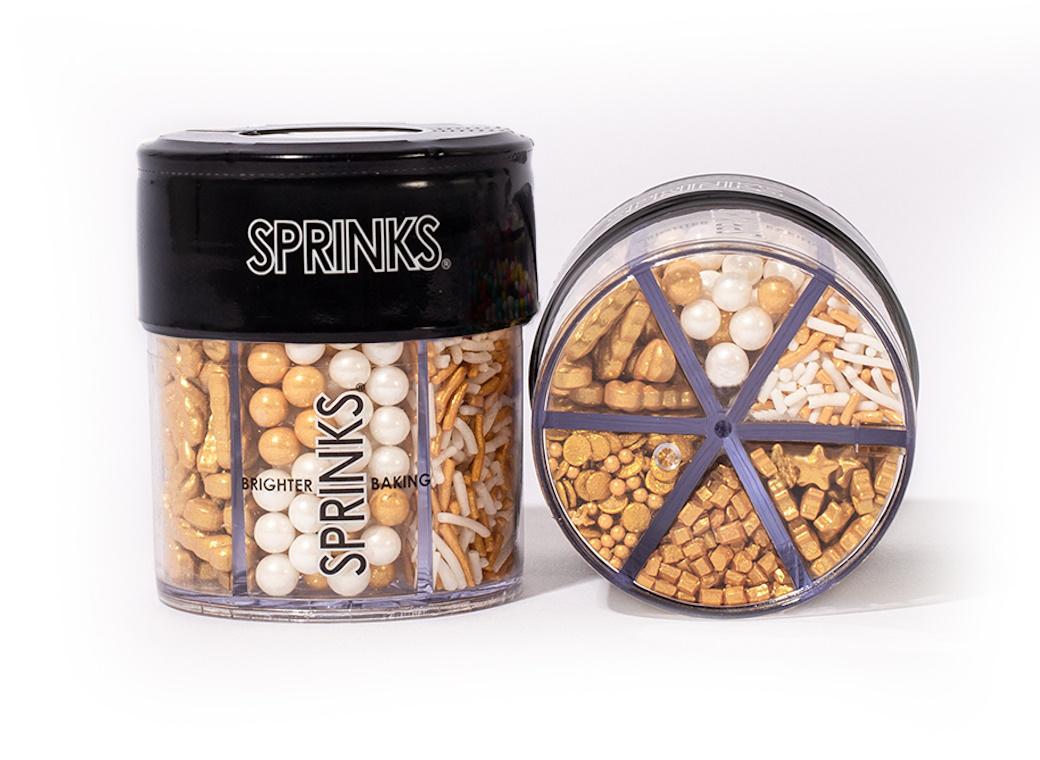 Sprinks 6 Cell Sprinkles - Gold Dream