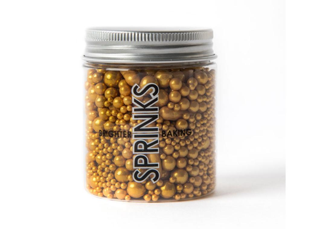 Sprinks Bubble & Bounce Sprinkles - Matte Gold