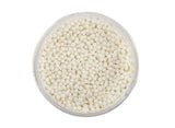 Sprinks Cachous Pearl Beads Matte White 2mm