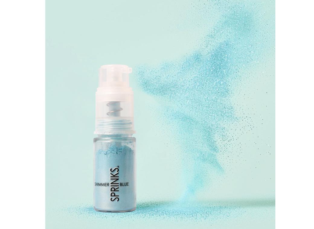 Sprinks Edible Shimmer Dust Pump - Blue