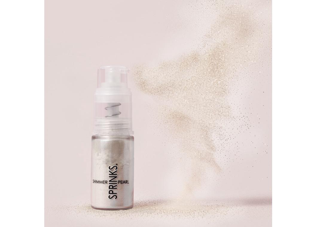 Sprinks Edible Shimmer Dust Pump - Pearl