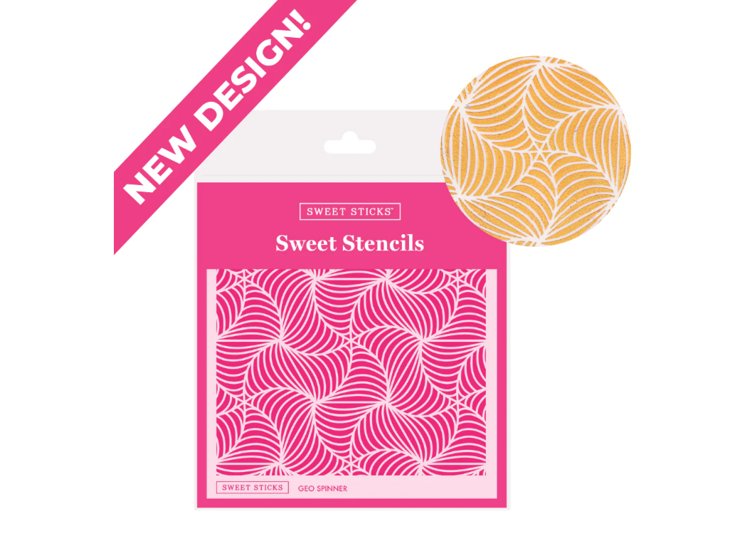 Sweet Sticks Stencil - Geo Spinner