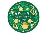 St Patrick's Edible Cake Topper 2