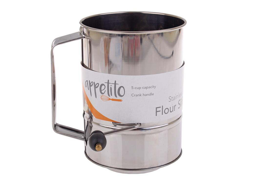 Appetito Stainless Steel Flour Sifter