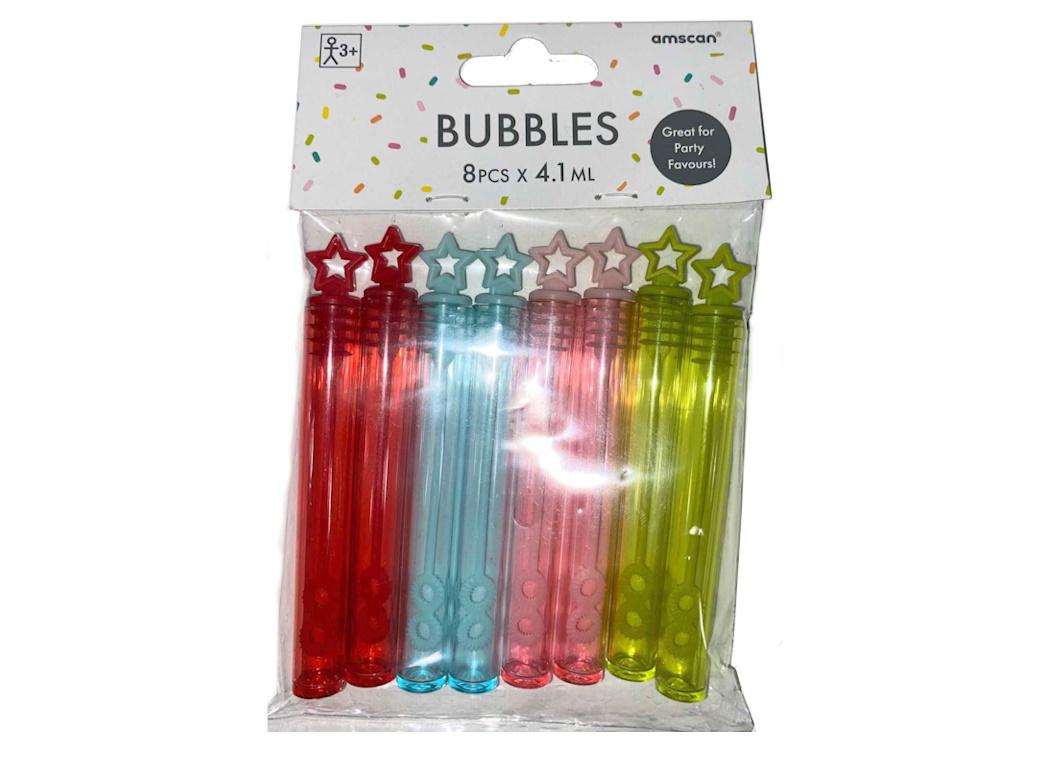 Star Bubble Wands 8pk