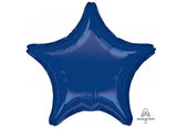 Star Shaped Foil Balloon - Navy Blue