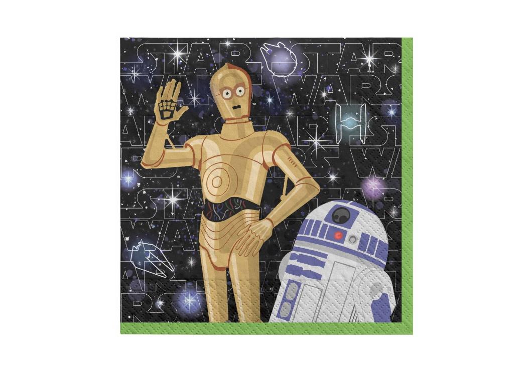 Star Wars Galaxy Beverage Napkins 16pk