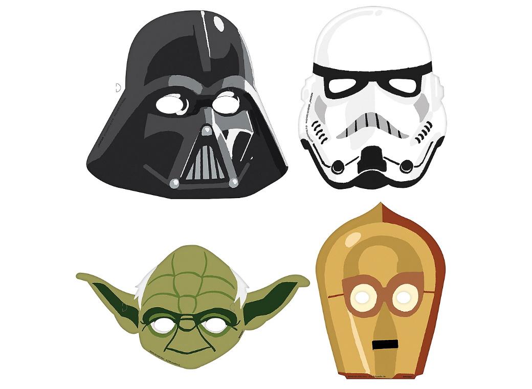 Star Wars Galaxy Masks 8pk