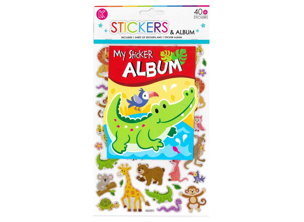 Sticker Album - Jungle Animals