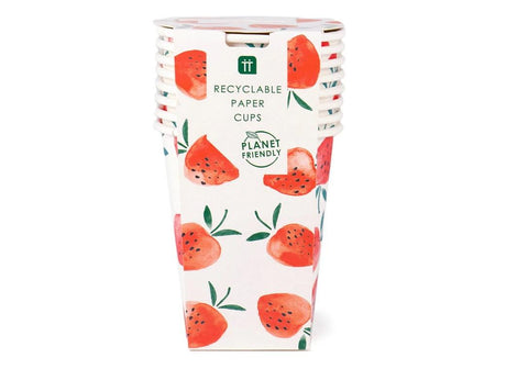 Strawberry Fields Cups 8pk