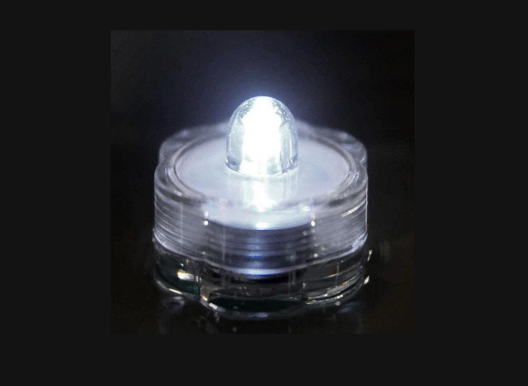 Submersible LED Tea Light - White