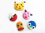 Sugar Icing Decorations 6pk - Pokemon