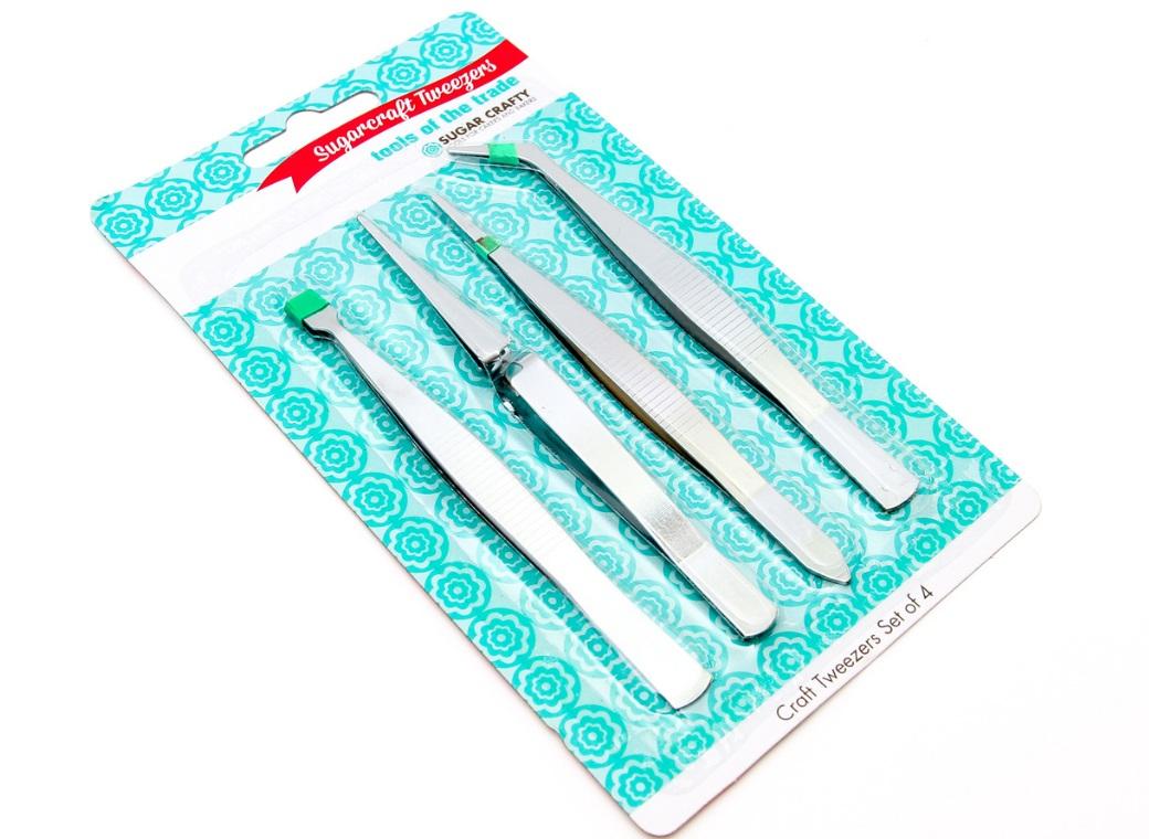 Sugarcraft Tweezers - Set of 4