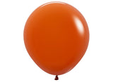 Sunset Orange 45cm Balloon