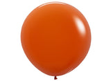 60cm Balloon - Sunset Orange