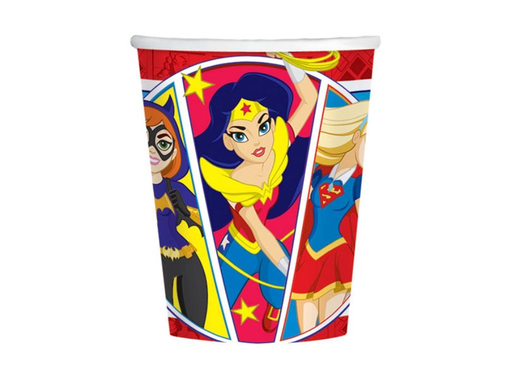 Super Hero Girls Cups 8pk