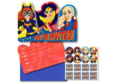 Super Hero Girls Invites 8pk