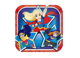 Super Hero Girls Lunch Plates 8pk